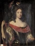 Johann Hulsmann Liselotte of the Palatinate as Minerva France oil painting artist